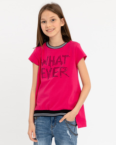 Розовая футболка с коротким рукавом Gulliver