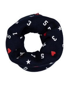 Синий вязаный воротник Gulliver