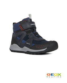 Синие ботинки Geox