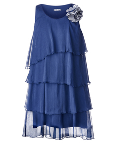 Синее платье с декором Gulliver