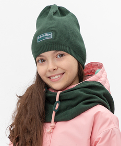 Зеленый воротник Button Blue