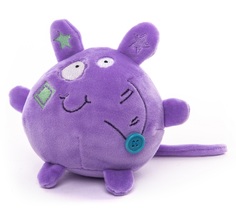 Мягкая игрушка &quot;Button Blue&quot;, Мышка фиолетовая 10 см