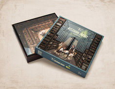 Настольная игра Таинственная библиотека Marbushka