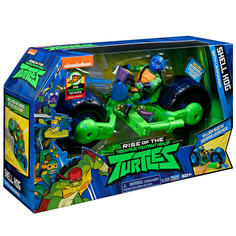 Мотоцикл с фигуркой Лео, серия ROTMNT Черепашки Ниндзя