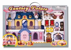 Набор Keenway:&quot; Fantasy Palace &quot;- дворец с каретой и предметами
