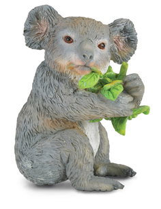 Фигурка Collecta Коала поедающая эвкалипт, M
