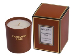 Ароматическая свеча Kaemingk Deluxe Aroma Кардамон-Лайм 205661/172650