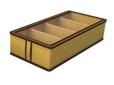 Короб для обуви Cofret Классик 26x52x12cm 4 ячейки 1434