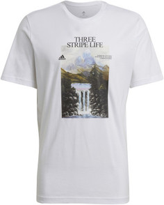 Футболка мужская adidas Mountain, размер 48-50