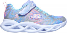 Кроссовки для девочек Skechers Twisty Brights, размер 31.5