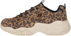 Кроссовки женские Skechers DLites 3.0 Leopard Spirit, размер 37.5