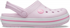 Шлепанцы для девочек Crocs Crocband Clog K, размер 31-32