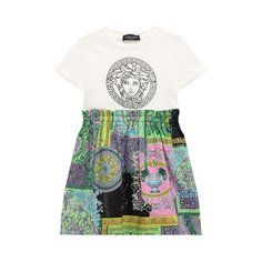 Хлопковое платье Versace