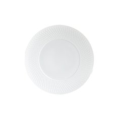 Обеденная тарелка Twist Blanc Bernardaud