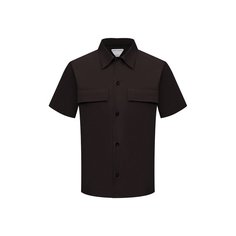 Хлопковая рубашка Bottega Veneta