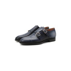 Кожаные лоферы Santoni