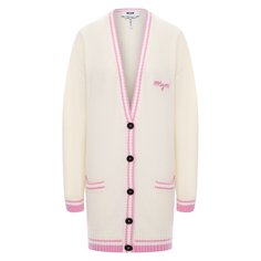 Кардиган из шерсти и кашемира MSGM