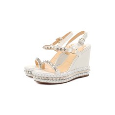 Кожаные босоножки Pyraclou 110 Christian Louboutin