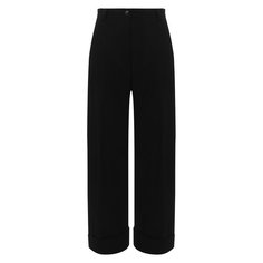 Брюки из хлопка и вискозы Dries Van Noten