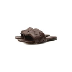 Кожаные шлепанцы Bottega Veneta