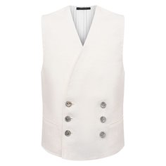 Льняной жилет Giorgio Armani