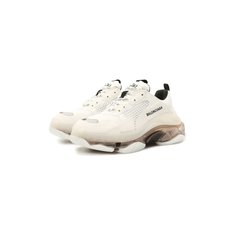 Комбинированные кроссовки Triple S Balenciaga