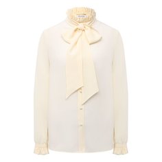 Шелковая блузка Saint Laurent