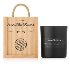 Ароматическая свеча Vanilla Blanc "Бергамот и иланг-иланг"