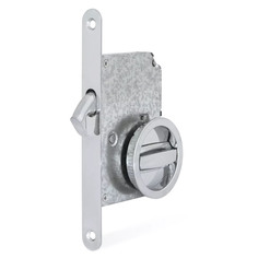 Ручки для раздвижных дверей Palladium 03bk cp круглая