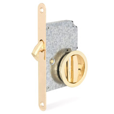 Ручки для раздвижных дверей Palladium 03bk pb круглая