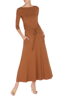 Платье женское Adzhedo 41306 коричневое 2XL
