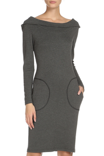 Платье женское Adzhedo 41340 серое 6XL