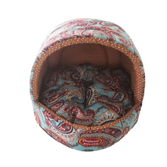 Домик-лежак Родные места Колыбелька №2 Золотой огурец, 44х44х36 см