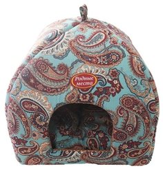 Домик-лежак Родные места Избушка №2 Золотой огурец, 45х45х53 см