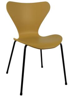 Стул Bradex Home Seven горчичный с чёрными ножками / FR 0423