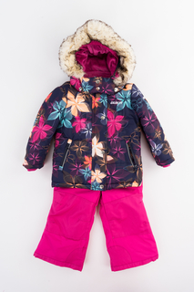 Комплект куртка и комбинезон Gusti для девочек цв. синий р-р. 101