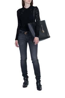 Джинсы женские Versace Collection 101302 серые 30