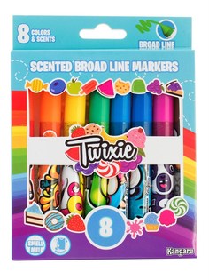Фломастеры Kangaru toys Ароматизированные Twixie широкие (8 шт.) арт. 7088