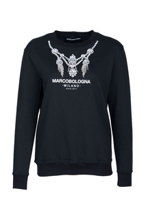 Толстовка женская MARCO BOLOGNA 96738 черная 42