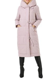 Пуховик-пальто женский DizzyWay 19403 розовый 62