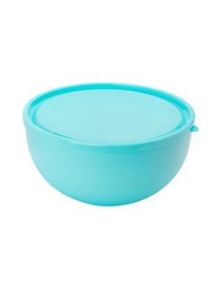 Салатница с крышкой ElfPlast, бирюзовый, 1.2 л