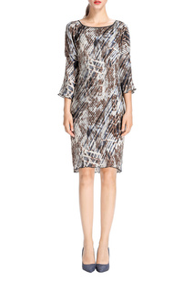 Платье женское Apart 75036 коричневое 38