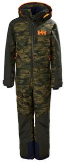 Комбинезон Горнолыжный Детский Helly Hansen Fly High Ins Ski Olive Aop Рост:152