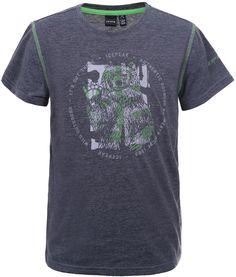 Футболка Для Активного Отдыха Icepeak 2020 Keene Jr Lead Grey Рост:176