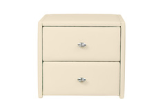 Тумба прикроватная приставная Hoff Mila 80310714 40,5x37x37 см, тёмно-коричневый