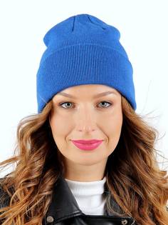 Шапка бини унисекс Venera 9801293 голубая, р. 55-59