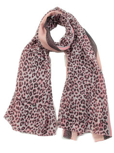 Палантин женский Venera 3406812 розовый, 90х180 см