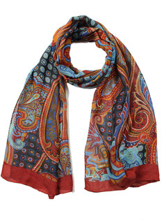 Шарф женский Venera 3412052 бордовый, 44х155 см