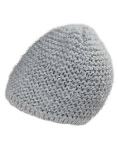 Шапка бини женская Venera 9809387 серая, р. 55-57