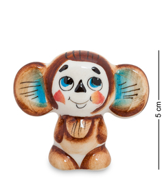 Фигурка "Чебурашка" цв. (Гжельский фарфор) Art East